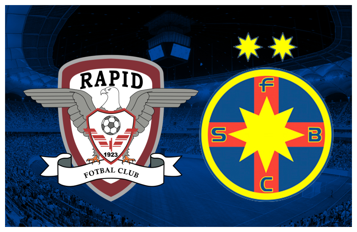 Derby echilibrat în Giulești: Rapid – FCSB pe 17 august. Cine are șanse mai mari la victorie?
